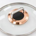 ZEROPAN Königtum Bratpfanne 26 cm mit Glasdeckel – Detailansicht