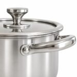 ZEROPAN Standard Kochtopf 20 cm mit Glasdeckel – Detailansicht