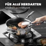 ZEROPAN Königtum Schmorpfanne auf dem Herd – für alle Herdarten