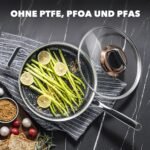 ZEROPAN Königtum Schmorpfanne ohne PTFE, PFOA und PFAS beim Kochen