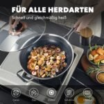 ZEROPAN Königtum Wokpfanne auf dem Herd – für alle Herdarten