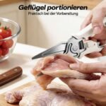 Geflügel portionieren mit der ZEROPAN Küchenschere