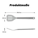 ZEROPAN Silikon-Schlitzwender – Produktmaße 36,8 × 8,6 × 3,0 cm